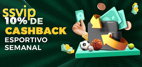 10% de bônus de cashback na ssvip